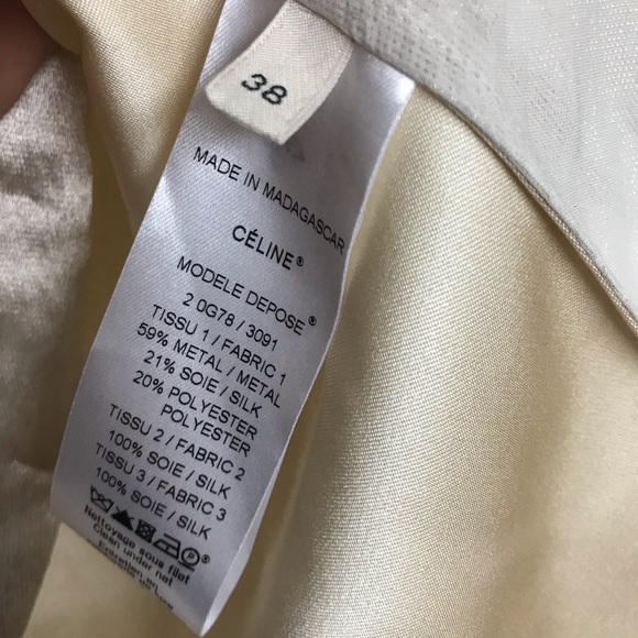 Celine Silk sleeveless blouse - Picture 5 of 5